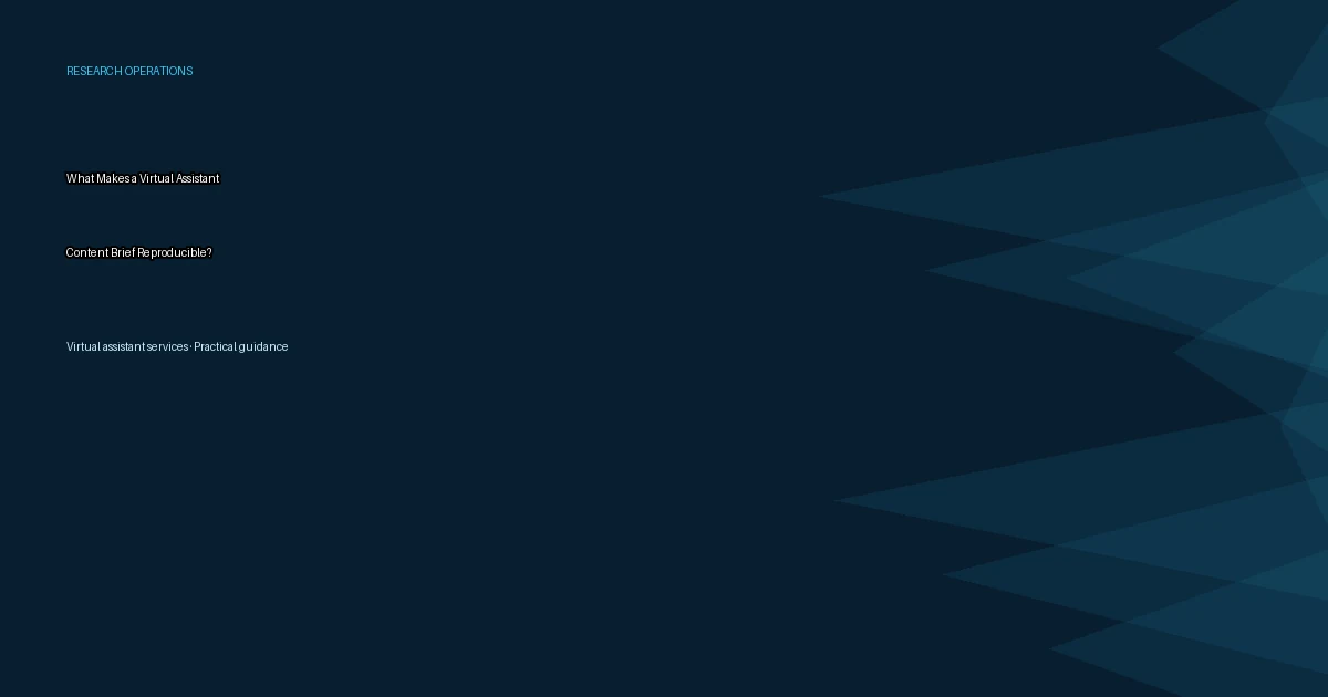The Brief Assumption Register: A Practical Check Before Drafting
